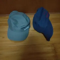 美品mont-bellとMarmotの帽子セットレディース