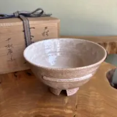 粉引茶碗 筧田孝嗣作 共箱 抹茶碗（150t） - メルカリ