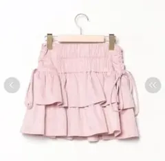 jouetie リボンティアードミニスカパン　ピンク Mサイズ