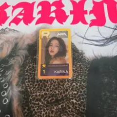 aespa ポップアップ superstar 原宿 rich man カリナ