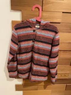 フード付きストライプジャケットGLOBAL WORKS