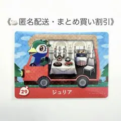 【匿名配送】amiibo ジュリア あつまれどうぶつの森
