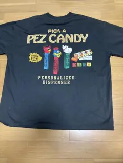 大人気　PEZ ペッツ 半袖 Tシャツ ブラック バックプリント