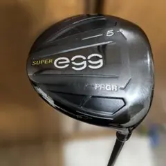 PRGRプロギアNew Superegg 5番フェアウェイウッドヘッドカバー付き