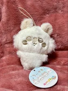 新品タグ付★ちいかわ ぬいぱれっと ミルクいろ マスコット ぬいぐるみ　モモンガ