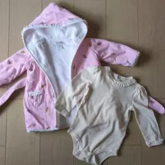 ラルフローレン　ベビーガウン　ベア　子供用ガウン　バスローブ　ロンパース