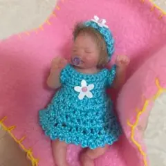 フルシリコン　女の子　ベビー　リボーンドール