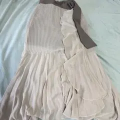 snidel スナイデル プリーツラップスカショーパン PBEG 0サイズ