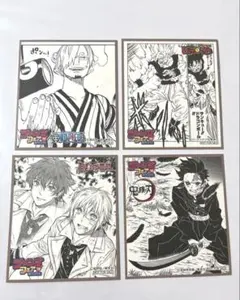 ジャンプフェア2019 ミニ色紙　セット