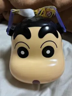 クレヨンしんちゃん ポップコーンバケット キーホルダー シールセット