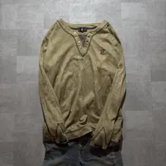 00s archive thermal Henry neck L/S tee