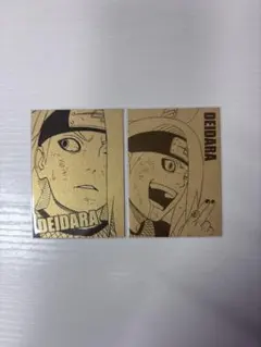 NARUTO ナルト デイダラ 黄金カード セット ジャンプショップ - メルカリ