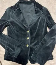 ベロアジャケット レディース
