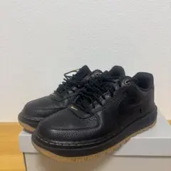 Nike Air Force 1 ブラック　ラックス　Luxe