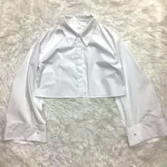 FRAYI.D 24年式 近年モデル クロップド 白 流行り おしゃれ 秋物
