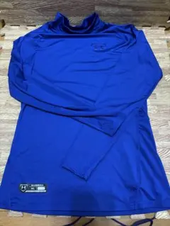 UNDER ARMOUR 야구 언더셔츠 블루 XL