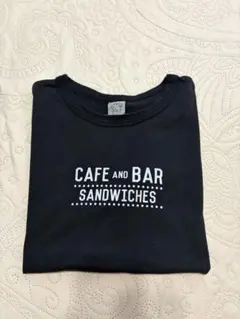 RNA-N CAFE AND BAR SANDWICHES ロゴTシャツ 黒のサムネイル