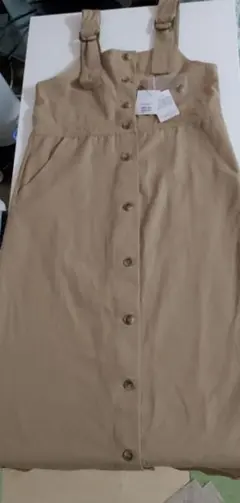 サロペット　ロングスカート