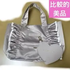 JILL by JILLSTUART フリルトートバッグ 付録 軽量サブバッグ