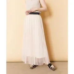 新品　オズモーシス　チュールレイヤードスカートのサムネイル