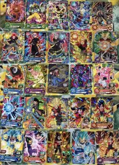 スーパードラゴンボールヒーローズカード25枚セット 全てキラカード