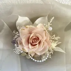 再販　No.2 プリザーブドフラワーコサージュ　サージュ入学卒業 発表会、結婚式