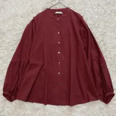 【美品】ikkuna/suzuki takayuki パフスリーブシャツ