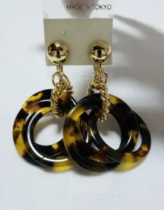 未使用 イヤリング No102 ヴィンテージ レトロ