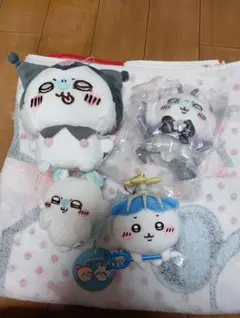 最終値下げ ちいかわ モモンガ クロミ ハチワレ ぬいぐるみセット