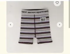 semon apartment/ボーダーハーフパンツ/90サイズのサムネイル