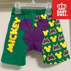 限定コラボBABY DOLLベビードール ディズニー ミッキー パンツ 90cm