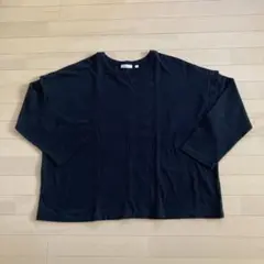 ★【niko and...】ニコアンド プルオーバー ブラック サイズ④★