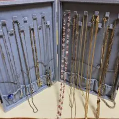 ネックレス　アクセサリー　18本　ジャンクあり！ケース付き！