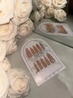 ࣪⊹˖ 現品 ˖ ࣪⊹ ベイビーブーマー ピアスネイル シンプル 韓国ネイル