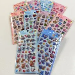 お買い得★ぷくぷくシール10枚セット♪