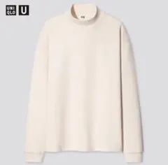 【完売】UNIQLO U モックネックプルオーバー（長袖）のサムネイル