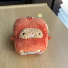すみっコぐらしツギハギ工場のふしぎなコ　とんかつ　マスコット　キーホルダー