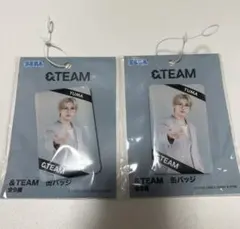 &TEAM YUMA 缶バッジ2個セット　SEGAプライズ