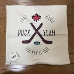 Indigo Puck Yeah クッションカバー
