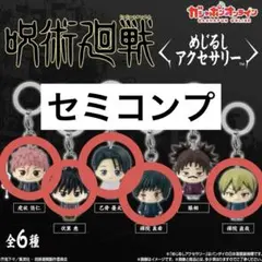 呪術廻戦 めじるしアクセサリー セミコンプ 5種