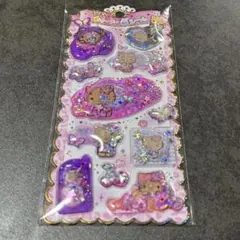 【正規品】サンリオ キラキラウォーターインシール　ハローキティ　レオパード