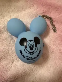 東京ディズニーリゾート ミッキー型ポーチ　水色
