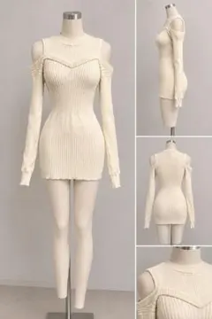 ニットワンピース