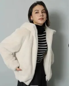 2026年最新】アルページュ ファーフードブルゾンの人気アイテム - メルカリ