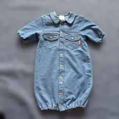 BABYDOLL デニムロンパース フリーサイズ