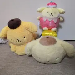 ポムポムプリン ぬいぐるみ マスコット 詰め合わせ - メルカリ