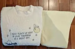 お値下げ！ほぼ未使用　SNOOPY　ユニクロフリースパジャマ 150cm