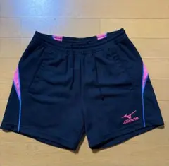 Mizuno ショートパンツ L 黒/ピンク　ママさん　ジュニア　バレー