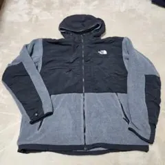 THE NORTH FACE XL グレー/ブラックdenali hoodie