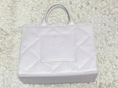 rady キルティングトートバッグ ピンクベージュ